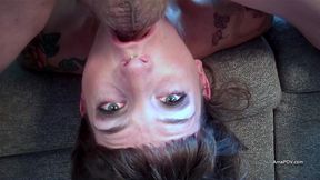 adreena winters pays a visit in stockings and lingerie