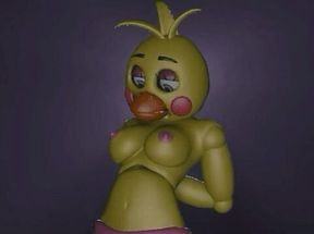 Foxy's Naughty Toy: A Steamy Adventure with an Animatronic
