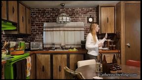 Scheming Sterling Self Zip-Ties, Mouth Stuffs, & Struggles in Sweater & White Tape Gag! A CUSTOM Request! WMV DVD File Format