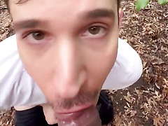 huge alpha dude blowjob