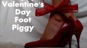 Foot Piggy Valentine's Day Goddess Natasha (WMV)