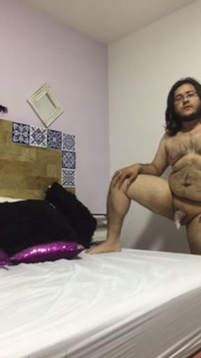 My boyfriend penetrates my pussy and makes me cum.