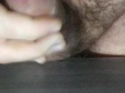 Je branle ma bite asiatique en pensant à mon copain (slow motion)