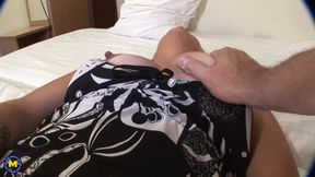 Mature Amateur Wife Anni Fucks Herself & Gets a Facial