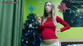 Christmas smoking - smoking near the Christmas tree and pregnant in 7mo