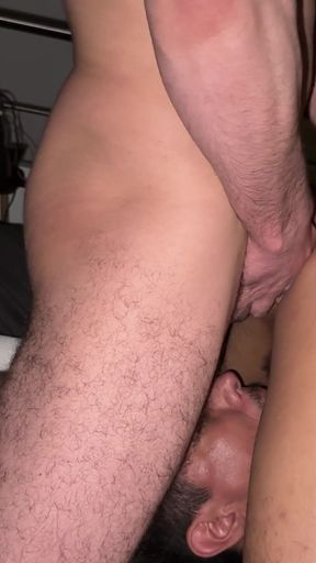 Two Subs, One Cock They Serve and Share Like Good Boys