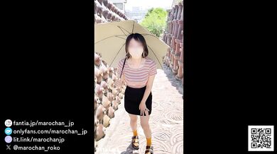 Excited by big-breasted Japanese woman and raw creampie sex