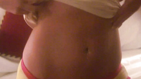 Sensitive moments with blonde sexy beautiful babe