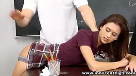Innocenthigh smalltits teenager rails tutors cock