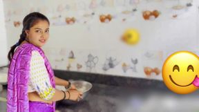 Desi innocent village girl (maid's Girl) Went down the boss&amp;#039;s house on dick and fucked by the boss