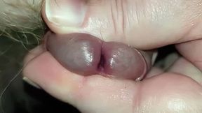 Enjoying masturbation