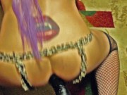 Sissy Playing with BBC Dildo slut pleases huge black cock new cock every day banned in texas