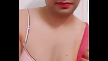 Video call by crossdresser to fan