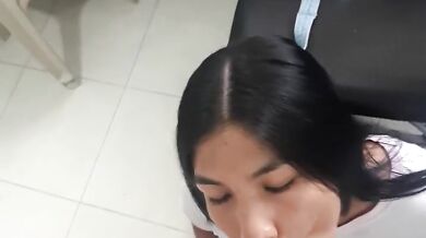 my stepcousin fucks me at the hairdresser