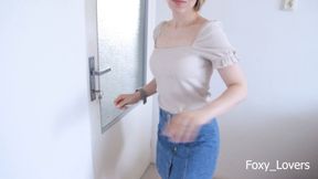 Omg! Cute Teen Fucks Her Boyfriend's Stepbrother - Risky Creampie