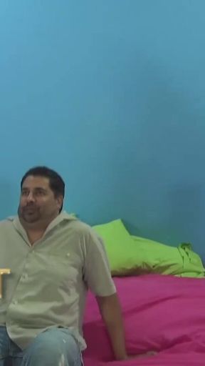 Three amazing babes share one dick