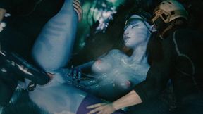 Humans Experiments How Big of a Dildo Can Neytiri Take