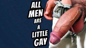 ALL MEN ARE A LITTLE GAY 44 minutes audio only ASMR