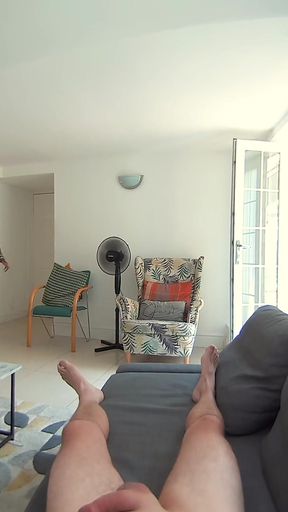 Sofa Audition - New Girl Wants to Get Start Straight Away