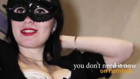 Masked Tease Let�s Play Together Tonight