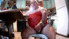 Dressed up watching porn