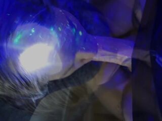 Fa bit of ass from outer space! Trippy deepthroat squirting facial