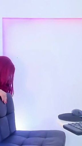 Alinecosta Dancing and Showing Her Feet in Half Evenings