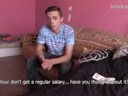 DEBT DANDY 268 -  Buff Jock Can't Pay His Rent So Instead Offers Up His Tight Ass