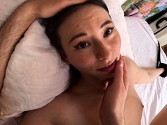 Hot amateur blonde in hardcore pov sex