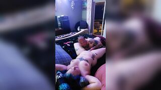 Daddy eating and having fun with my cunt then fucking me crazy hot