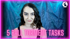 5 Cock and Ball Torment Tasks