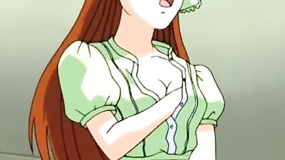 Blindfolded anime chick tied up and licked in hardcore lesbian roleplay