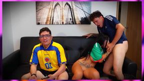 Cuckold Boyfriend Discovers That His Friend Fucked His Girlfriend While They Were Watching