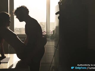 Cinematic Morning Sex - Real Amateur Pair (Oral sex & POV)