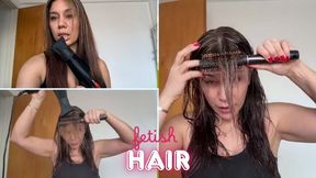 Hair Drying: Warm Air & Soft Hair