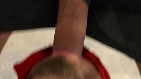 pov blowjob for mr. huge dick priapo xxl cum in my mouth