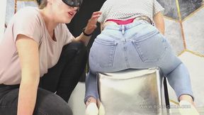 Mistress Jane and Lady Nora - Unable to Masturbate