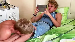 Curious Stepbro Breaks Boundaries for One Hot Blowjob Ride – Part 1, No50 18+