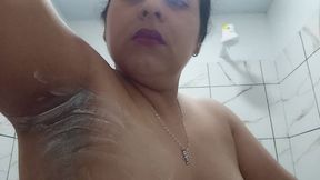 Mis axilas oscuras y con manchas. Un suave lavado