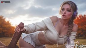 this spoiled gamer girl thought i d beg for her attention until i flipped her over and fucked her tight ass [ai]