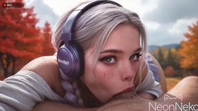 this spoiled gamer girl thought i d beg for her attention until i flipped her over and fucked her tight ass [ai]