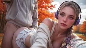 this spoiled gamer girl thought i d beg for her attention until i flipped her over and fucked her tight ass [ai]