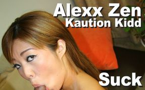 Alexx Zen & Kaution Kidd suck fuck facial