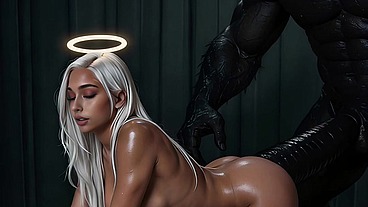 Ruth Heaven - The Fall of an Angel [AI Generated] Interracial GangBang Demons and Angels BBC Rimming