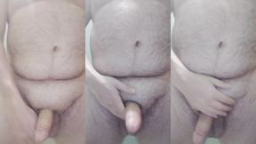 alisando meu pau...