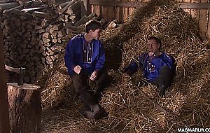 Magma film mia rides lumberjack cock