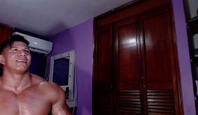 bodybuilder alexbigcumvez on cam 71125