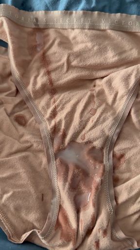 Cum on Wife's Panties