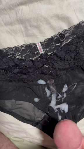 Cum on Wife's Panties 6