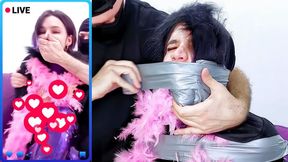 Streamer MUTED Live! Angel Gets MASSIVELY Gagged by a Fan as Chat Goes WILD! (HD)